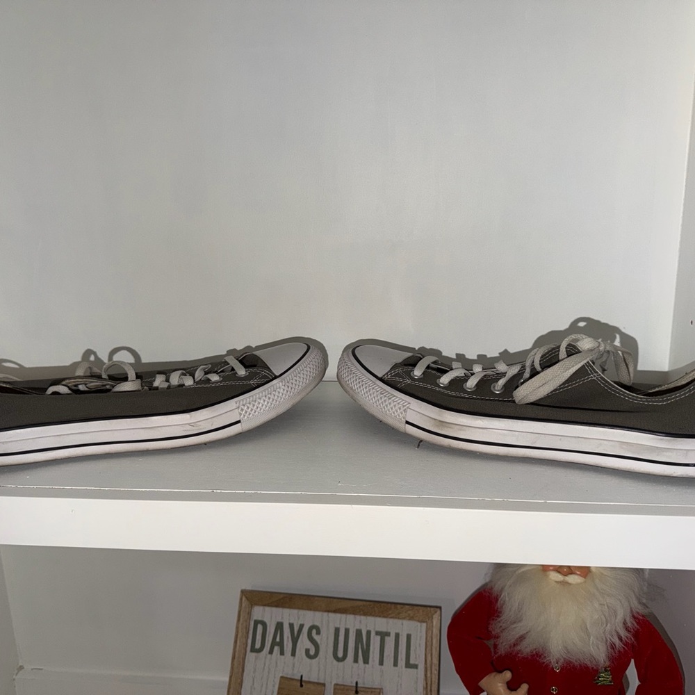 Converse Men's Gray Low-Top Sneakers size 14